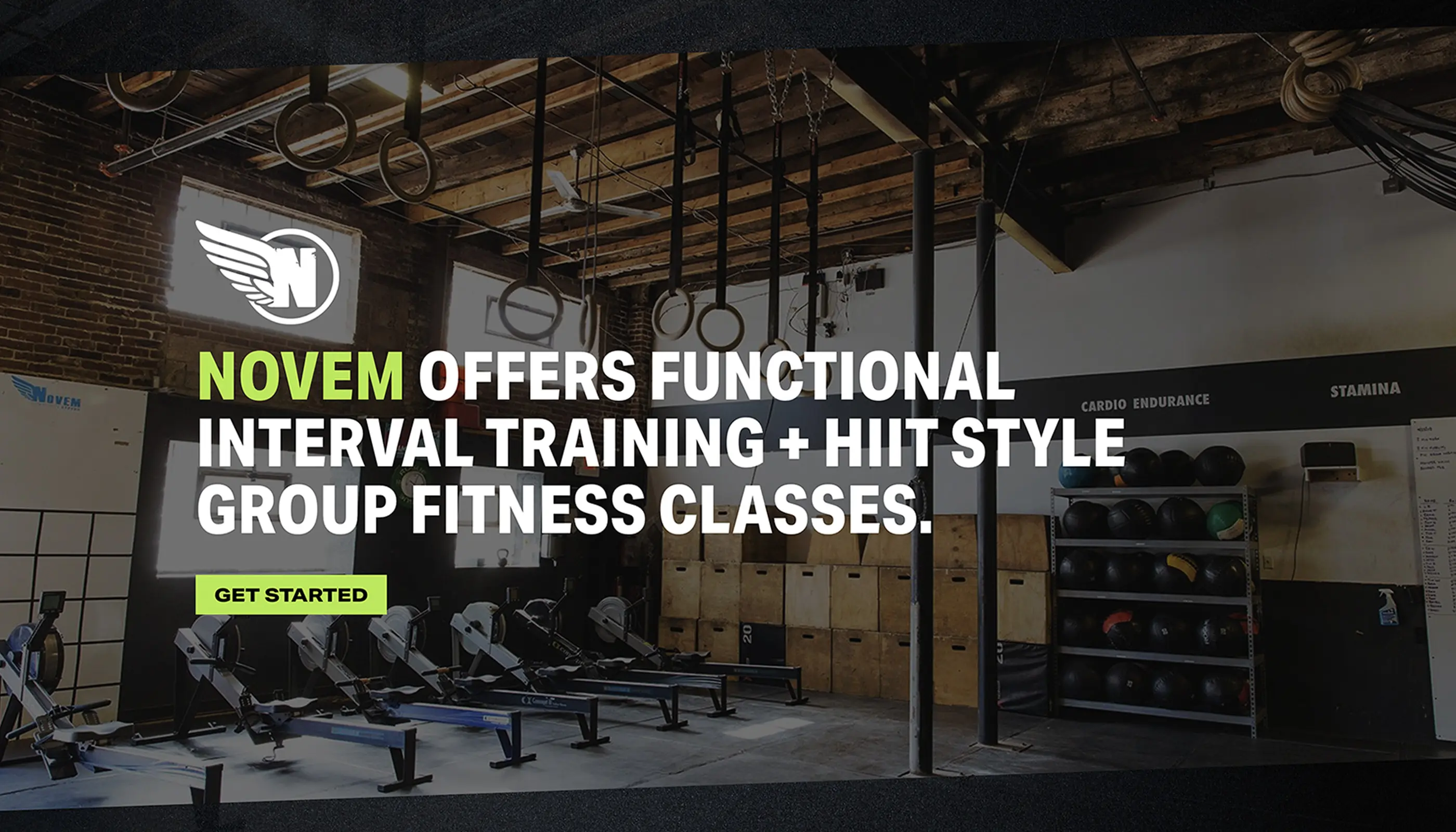 Novem Fit Custom Gym Website Design